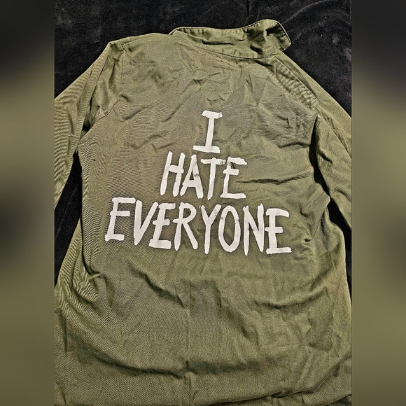 Jac Vanek "I HATE EVERYONE" jacket - Picture 3 of 5